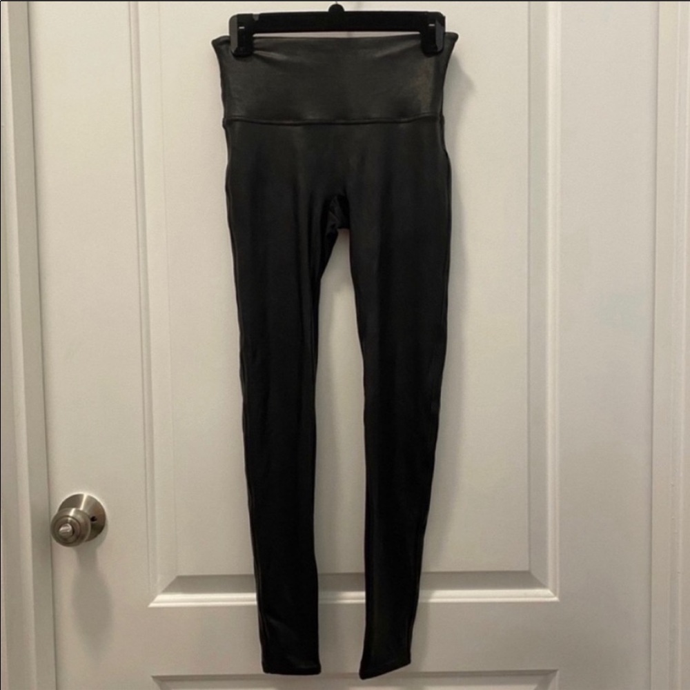 Spanx Faux Leather Leggings - Picture 3 of 4